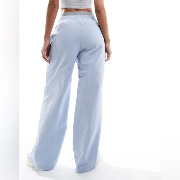Nike Light Blue Track Pants - Picture 2 of 9